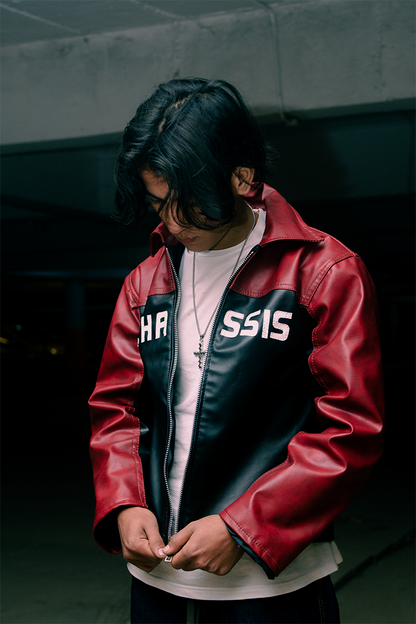 LEATHER JACKET (FIRE)