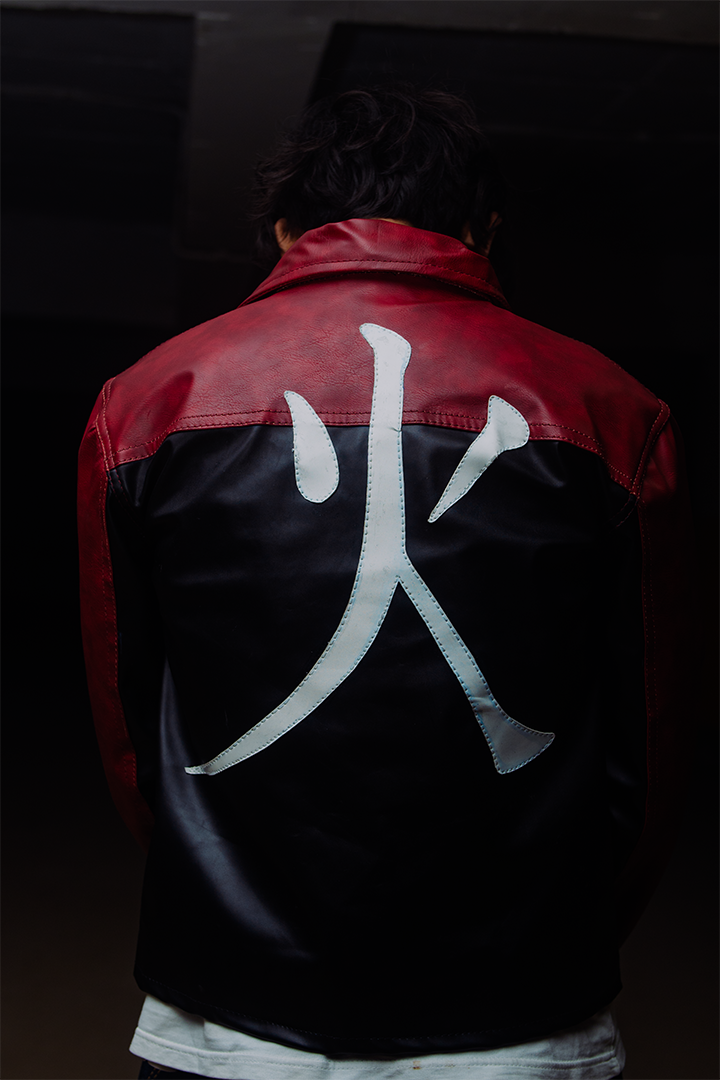 LEATHER JACKET (FIRE)