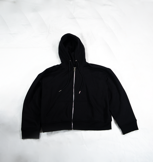 BLACK OVERSIZED HOODIE